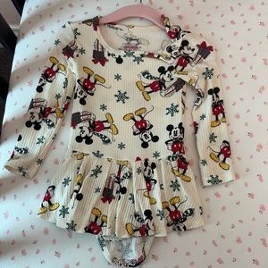 Posh peanut Mickey Mouse holiday twirl 6-12m